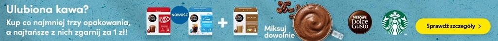 AD - Nescafe Dolce Gusto trzeci za 1 zł 0726 belka 1024x85 kawa Ekspresy do kawy ciśnieniowe
