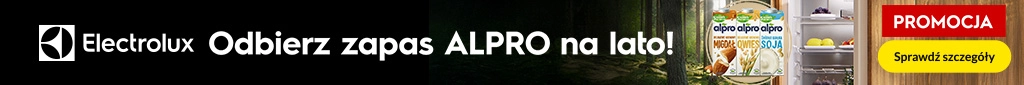 Promocja Electrolux "Odbierz zapas ALPRO na lato" - 0626 - baner główny belka 1024x85