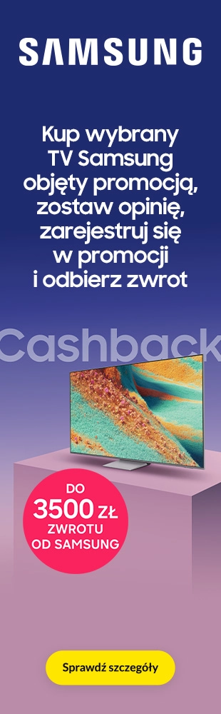 RTV 445 - DP-131 - Kup wybrany telewizor, zostaw opinię i otrzymaj zwrot do 3 500 PLN - 0926 - uszy L i P 310x1000
