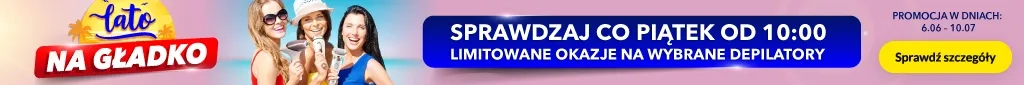AD - Akcja depilacja -  depilatory IPL, depilatory tradycyjne - limitowane co poniedziałek 0325 - kat. uroda  - belka 1024x85