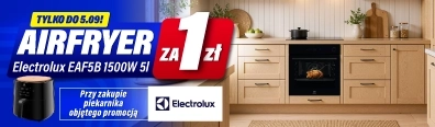 AGD - Electrolux - piekarniki + airfryer za 1 zł - 0826 - belka mobi 396x116