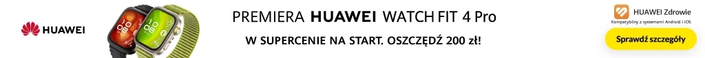 TELE - smartwatche - Huawei Fit 4 pro - premiera - 0525 - belka 1024x85