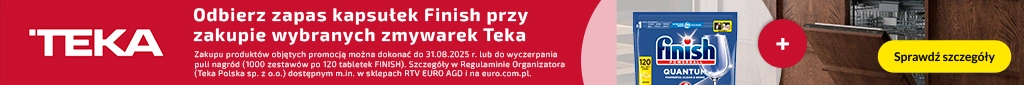 AGD - Teka - zmywarki z zapasem chemii - 0725 - zmywarki i zmywarki do zabudowy - belka 1024x85