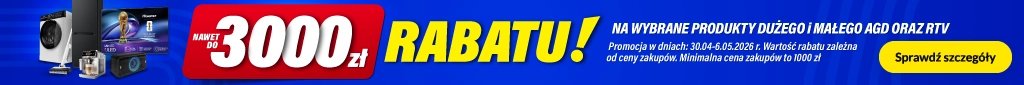 AGD i RTV - Nawet do 3000 zł rabatu  - 0426 belka