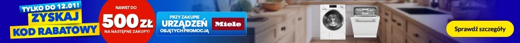 AGD – Miele kod na kolejne zakupy – 1225 - belka 1024x85