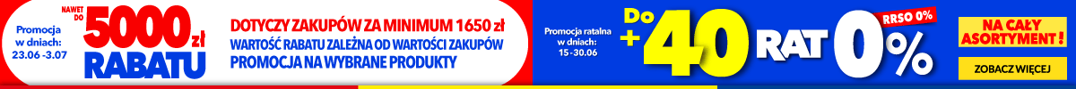 Nawet do 5000 zł rabatu - 230623 - belka 1200x100