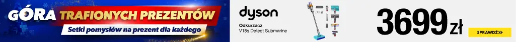 Prezentownik - ALL - 1124 - belka 1024x85 - odkurzacze pionowe 1308297 Odkurzacz Dyson V15s Detect Submarine