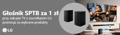 RTV -  LG głośnik  za 1 zł - 0824 -  belka mobi 396x116- sb tv