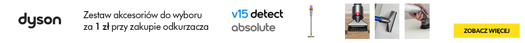AD - Dyson - ODKURZACZ DYSON V15 DETECT ABSOLUTE - akcesoria za 1 zł - pionowe - 0424 - belka