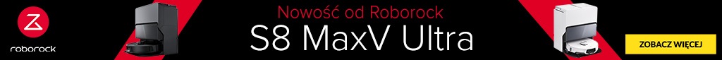 AD - Roborock - nowość - roboty sprzątające - s8 maxV ultra - 0424 - belka