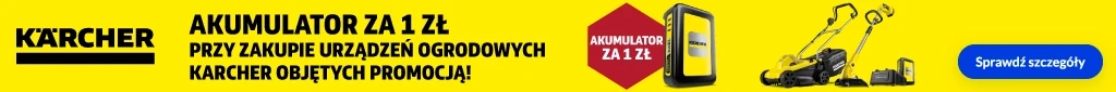 AD - Karcher - zestaw ładowarka i bateria za 1 zł - 0625 belka 1024x85  kat.ogród 