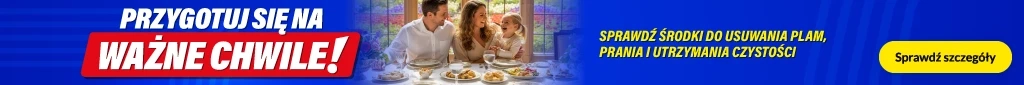 AGD - Chemia - przygotuj się na ważne chwile - 0526 - belka 1024x85 środki do prania, produkty do zmywarek, produkty czyszczące