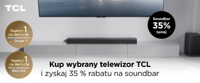 RTV 104 - TV TCL- Soundbar 35% - 0825 - belka 396x116