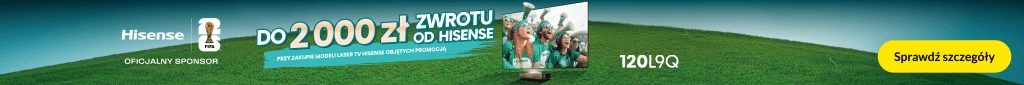 RTV 356 - Do 3300 zł zwrotu od Hisense - 0526 - belka 1024x85 projektory