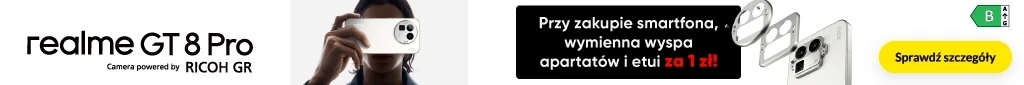 TELE243 - „realme GT 8 Pro + etui i wyspa aparatów za 1 zł” - 0526 - belka 1024x85 