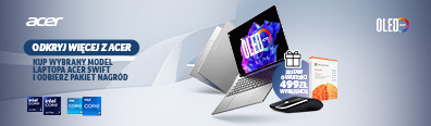 IT - laptopy - Acer Swift OLED - pakiet nagród - 0424 -  belka mobi - 396x116