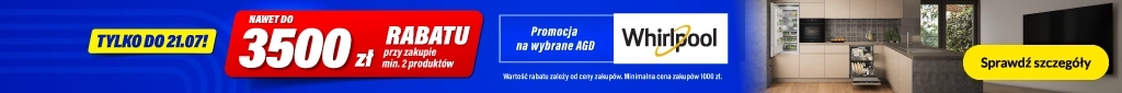 AGD - Whirlpool - nawet 3500 zł rabatu progówka - 0726 - baner główny belka 1024x85