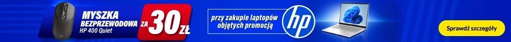 HP - mysz za HP 400 Quiet czarna za 30 zł - 0926 - belka 1024x85