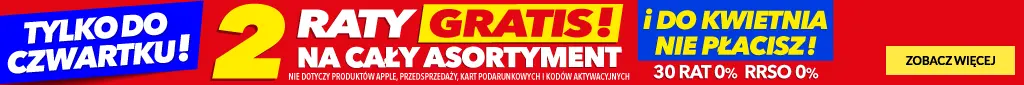 Raty - 2 raty gratis - 1124 - belka 1024x85 