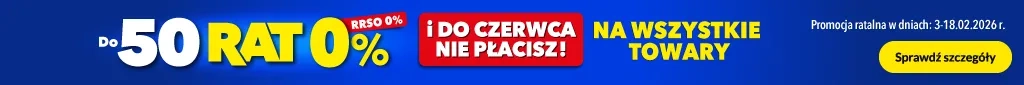 DO 50RAT0% I DO CZERWCA NIE PŁACISZ! - 0226 - belka 1024x85