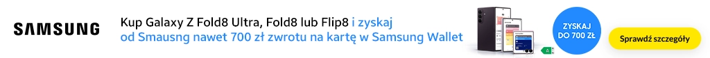 TELE388 - Samsung Cashback Wallet dla wybranych produktów Fold8 Ultra, Fold8, Flip8 - 0926 - belka 1024x85
