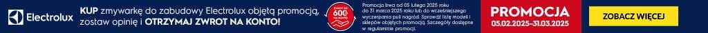 AD -  Electrolux - zmywarka - zwrot do 600zł - 0225 - belka główny desktop 1024x85