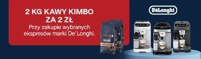 AD - DeLonghi- 2kg kawy za 2 zł - ekspresy 0825  belka mobi 396x116  