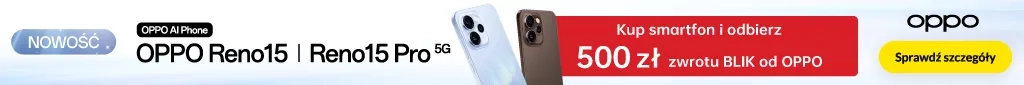 TELE03 - Oppo seria Reno15  - 0126 BLIK 500 - belka 1024x85 