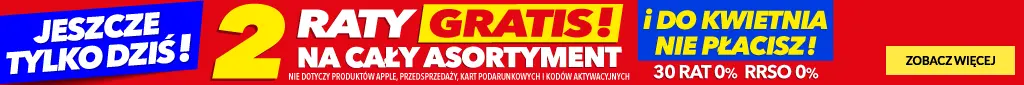 Raty - 2 raty gratis - 1124 - belka 1024x85 v3