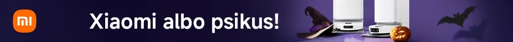 AD - Xiaomi odkurzacz albo air fryer za 1zł 1025 belka 1024x85 roboty sprzątające, odkurzacze pionowe