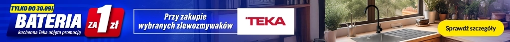 AGD - Teka - bateria za 1 zł przy zakupie zlewu - 0826 - belka 1024x85