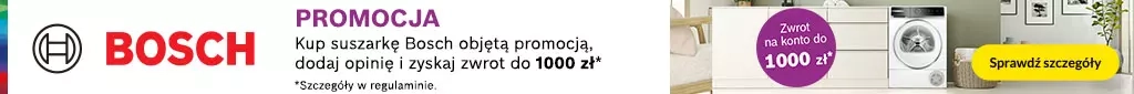 AGD - Bosch - cashback na suszarki - 0925 - baner główny belka 1024x85 - kat. suszarki, pralko - suszarki