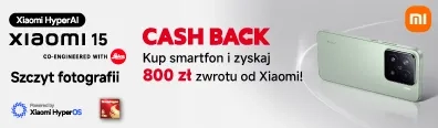 TELE - smartfony - Xiaomi 15 - odbierz zwrot 800 zł - 0325 - belka mobi 396x116