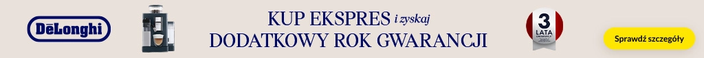 AD - Delonghi  - 3 lata gwarancji - ekspresy automatyczne- 0824 - ekspresy ciśnieniowe - belka 1024x58 