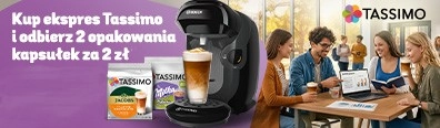 AD - Tassimo 2 opakowania kapsułek za 2 zł -0926 belka mobi 396x116 ekspresy ciśnieniowe i kawy