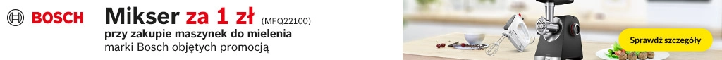 AD Bosch - maszynka + mikser za 1zł - 1225 - 1125 - belka 1024x85