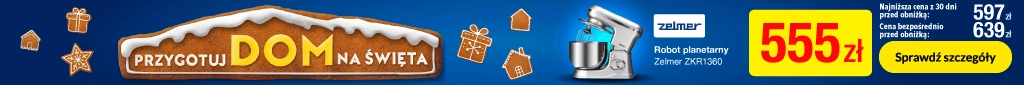 Przygotuj Dom na Święta - 1225 - Platforma Dom- belka 1024x85 1316118 Robot planetarny Zelmer ZKR1360