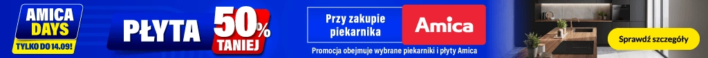 AGD - Amica Days - piekarnik + płyta - płyta za 50% - 0926 -  belka 1024x85