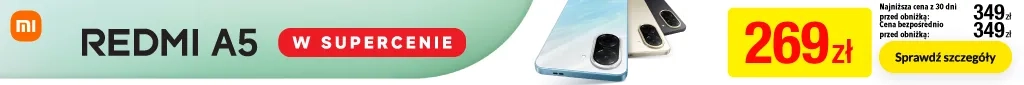 TELE - smartfony - Xiaomi Redmi A5 w supercenie - 0425 - belka 1024x85