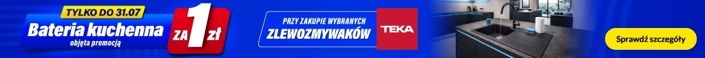 AGD - Teka - bateria za 1 zł przy zakupie zlewu - belka 1024x85