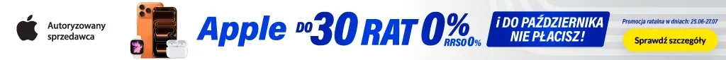 Raty - Apple do 30 rat - 0626  belka 1024x85 