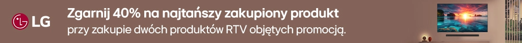 RTV 438 - TV + Soundbar, drugi tańszy produkt 40% taniej - belka 1024x85