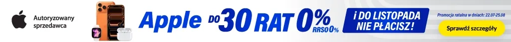 Raty - Apple do 30 rat - 0726 belka 1024x85