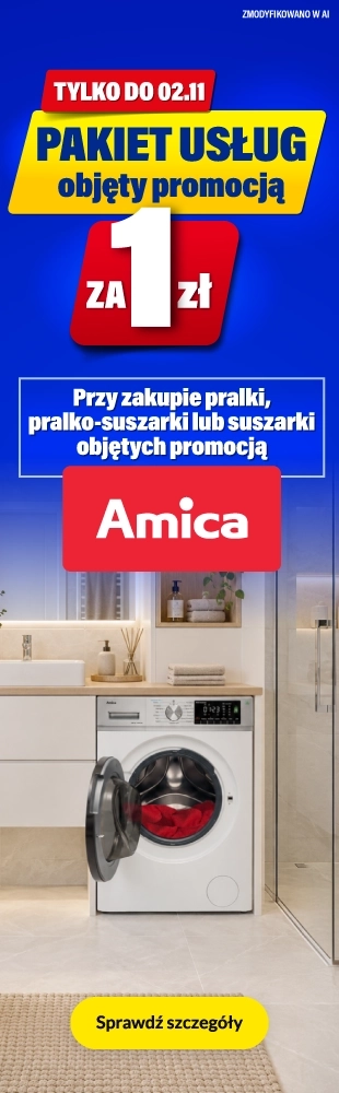 AGD - Amica - usługi za 1 zł - pralnictwo - 1026 - DP-477 - uszy lewe prawe - pralki po marce AMICA