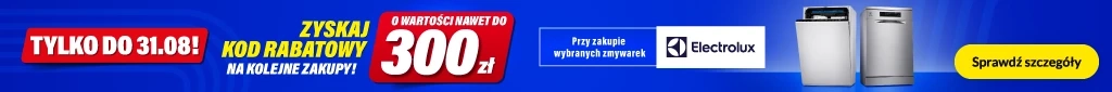 AGD - ELECTROLUX - zmywarki Z CODEBACK - 0826 - baner główny belka 1024x85 - kat. zmywarki duże
