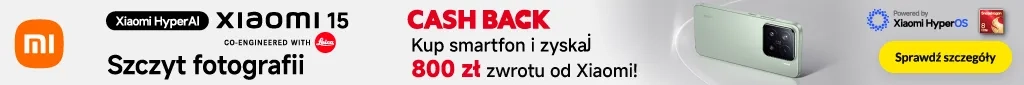 TELE - smartfony - Xiaomi 15 - odbierz zwrot 800 zł - 0325 - belka 1024x85