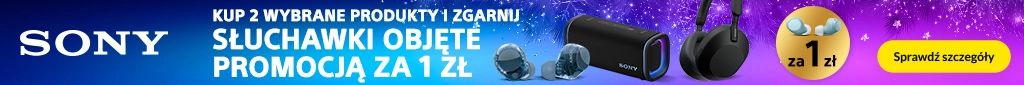 TELE459 - promocja SONY, słuchawki za 1 zł - 1125 - belka 1024x85 słuchawki