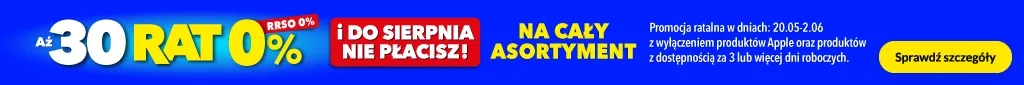 Raty - aż 30 rat 0 % - 0525 - belka 1024x85
