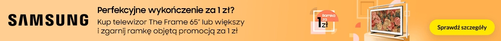 RTV 18 -  Ramka za 1 zł przy zakupie TV The Frame 65 - belka 1024x85