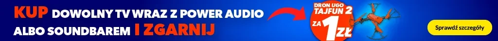 RTV 44 - Kup TV 65" i soundbar lub poweraudio a dron za 1zł 0425